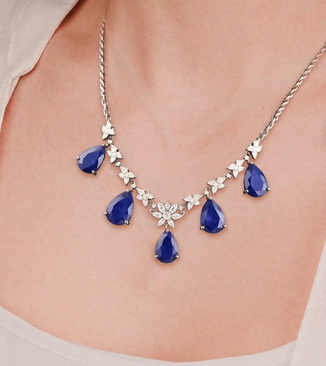0.25 ct Tektaş Pırlanta Kolye 14 Ayar Beyaz Altın