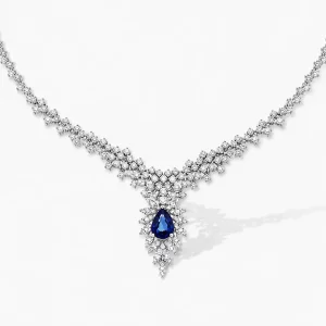 8.49 ct Safir Kolye