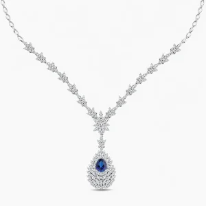5.54 ct Safir Kolye