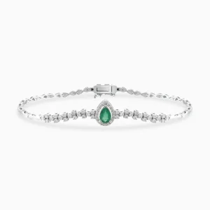 0.99 ct Zümrüt Bileklik