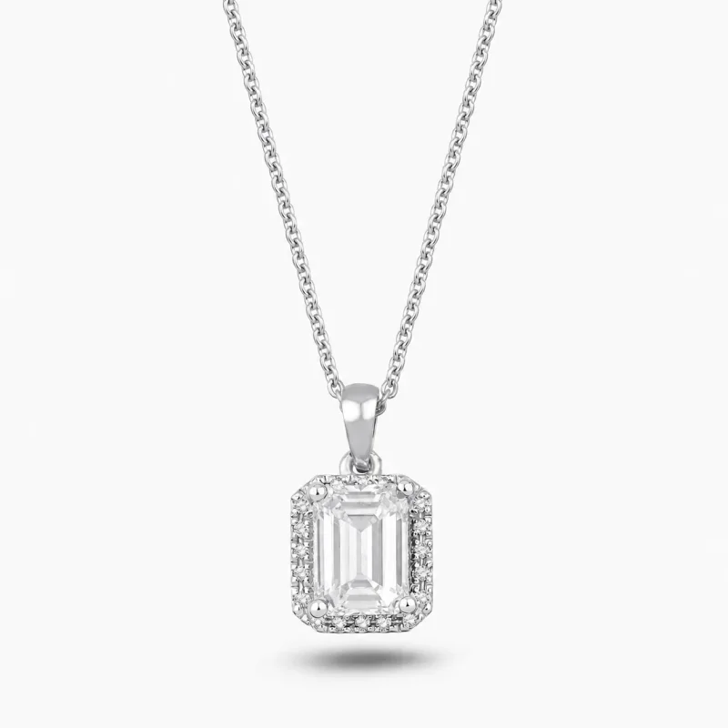 1.35 ct Pırlanta Kolye