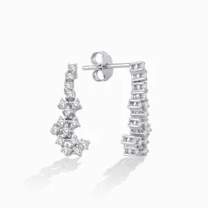 0.46 ct Pırlanta Küpe