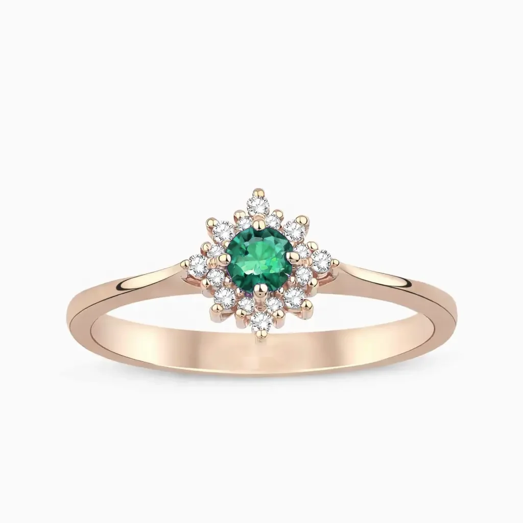 0.70 ct Zümrüt Yüzük