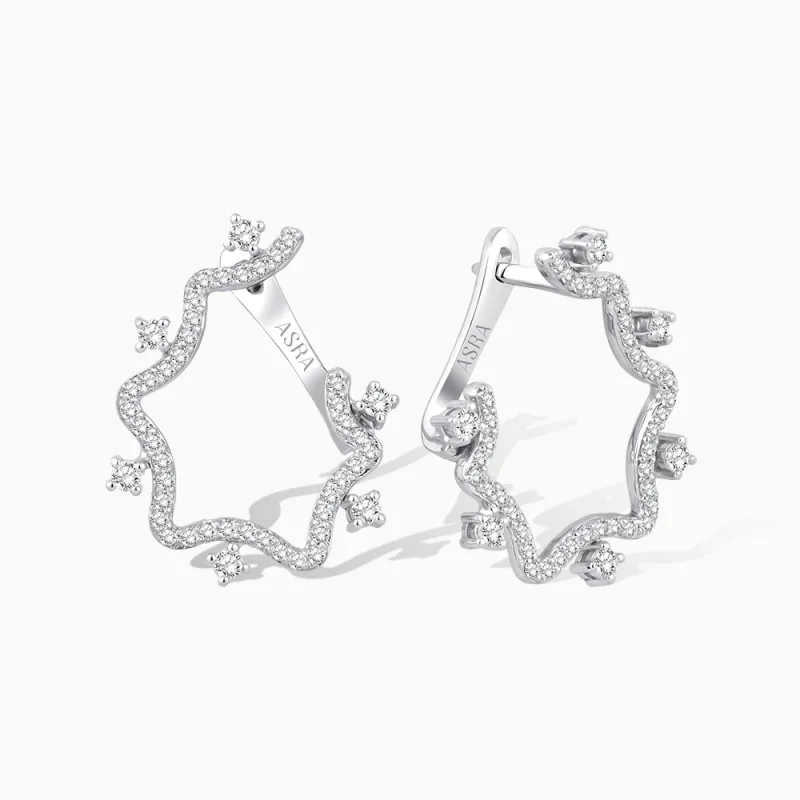 0.85 ct Pırlanta Küpe