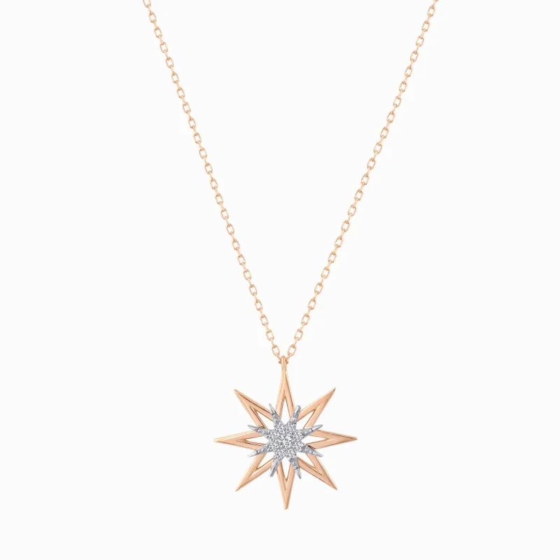 0.07 ct Pırlanta Kolye