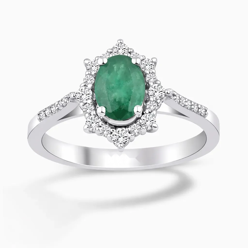 1.09 ct Zümrüt Yüzük