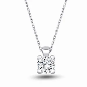 0.50 ct Pırlanta Tektaş Kolye