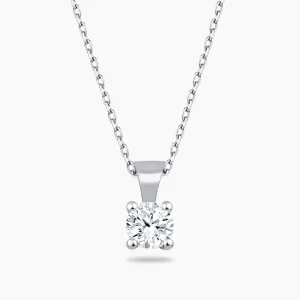 0.20 ct Pırlanta Tektaş Kolye