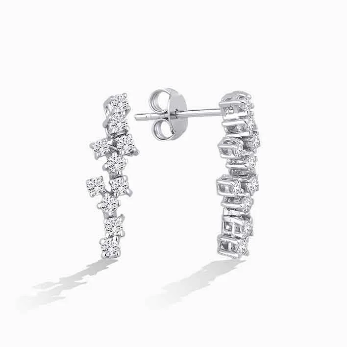 0.49 ct Pırlanta Küpe
