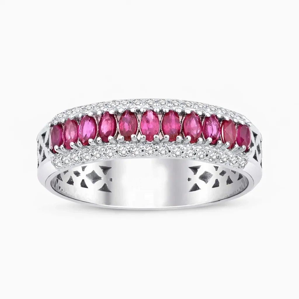 0.85 ct Ruby Ring