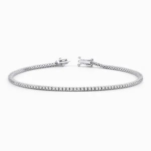 1.45 ct Pırlanta Su Yolu Bileklik