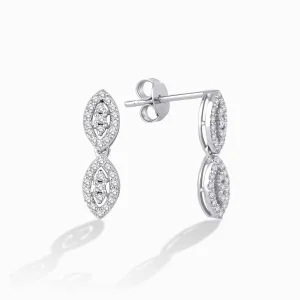 0.40 ct Pırlanta Küpe
