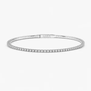 0.95 ct Pırlanta Su Yolu Bileklik