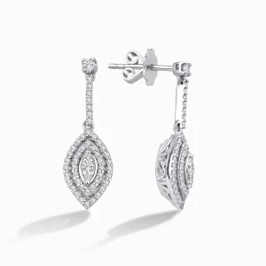 0.56 ct Pırlanta Küpe