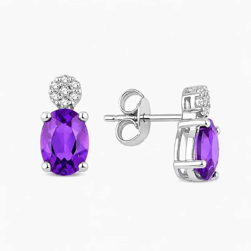 1.10 ct Pırlanta Küpe