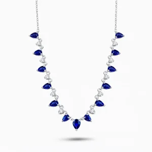 2.49 ct Safir Kolye