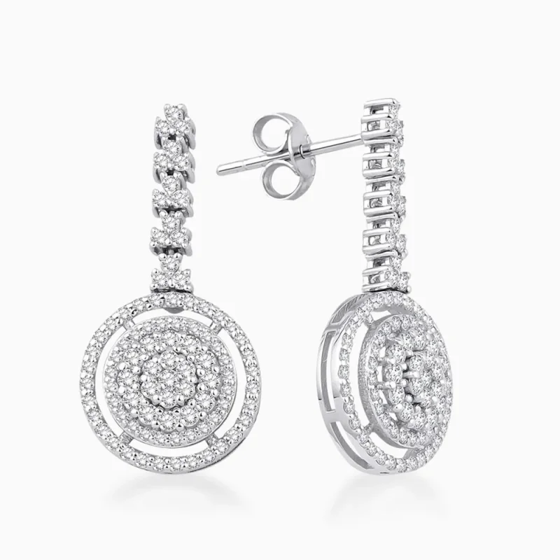 1.00 ct Pırlanta Küpe