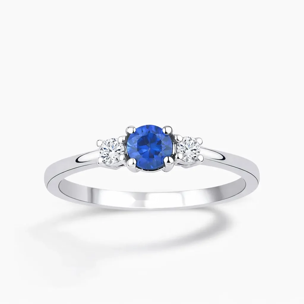 0.40 ct Safir Yüzük