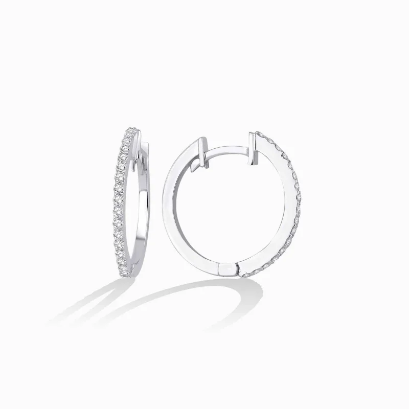 0.25 ct Pırlanta Halka Küpe