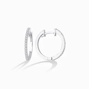 0.25 ct Pırlanta Halka Küpe