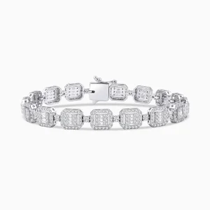 3.81 ct Pırlanta Baget Bileklik