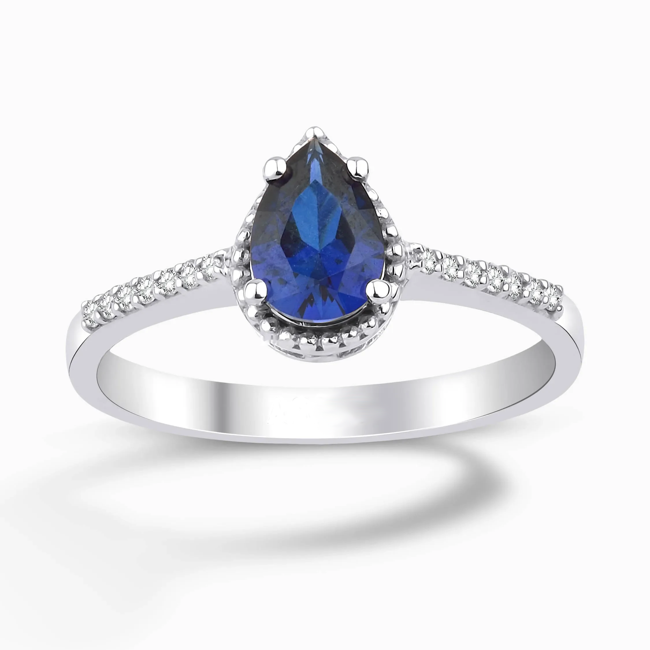 0.89 ct Safir Yüzük