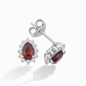 1.16 ct Yakut Küpe