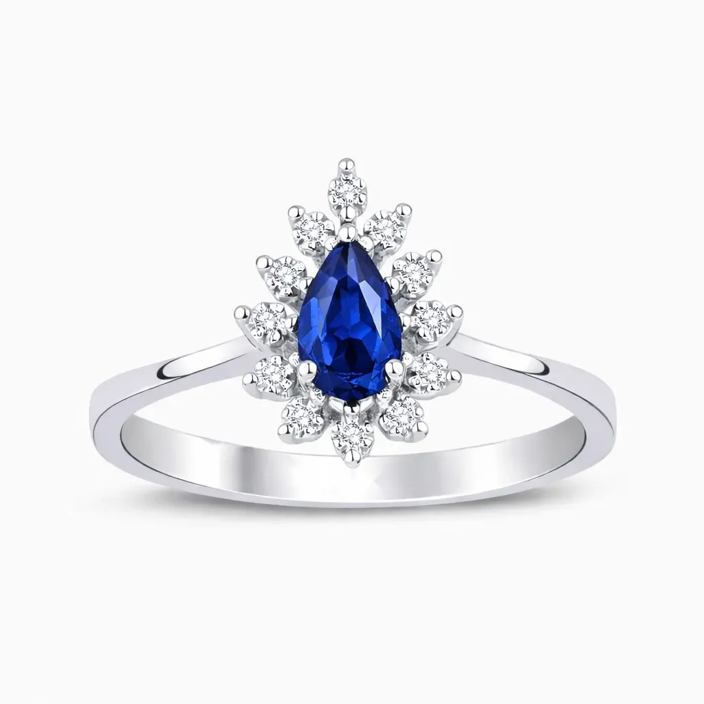 0.31 ct Safir Yüzük