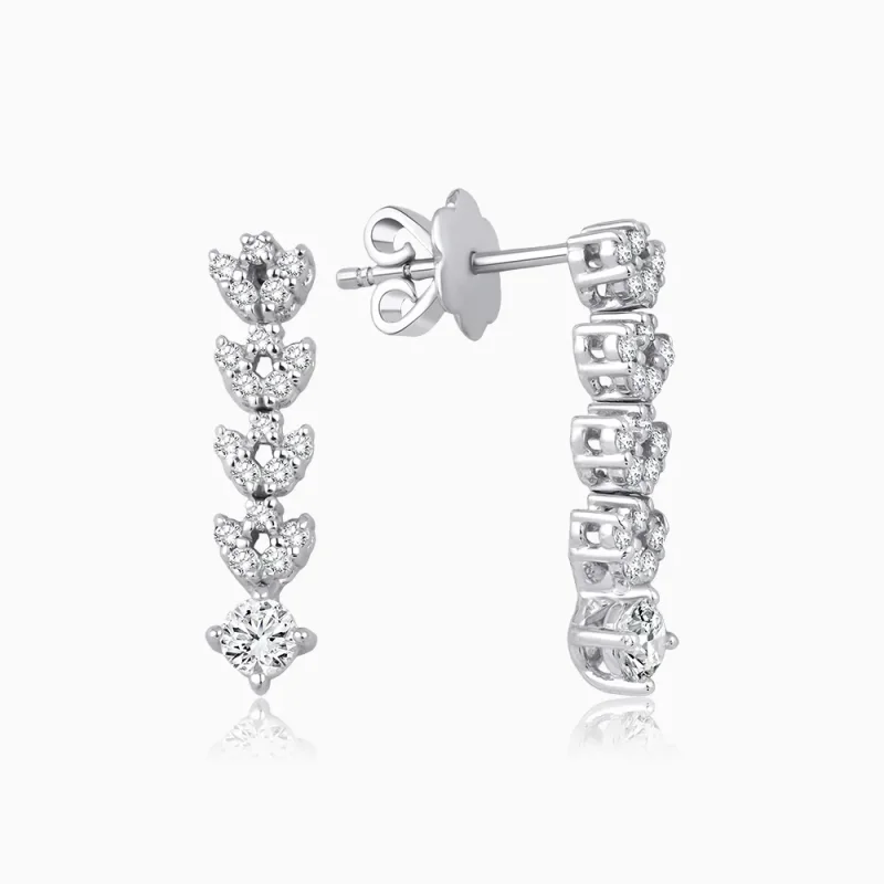 0.66 ct Pırlanta Küpe