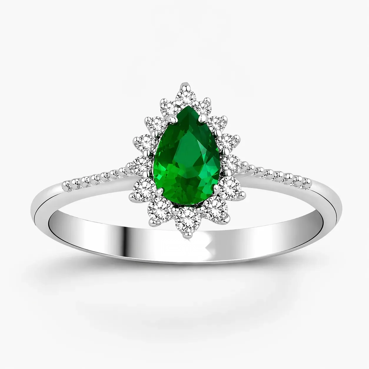 0.52 ct Zümrüt Yüzük