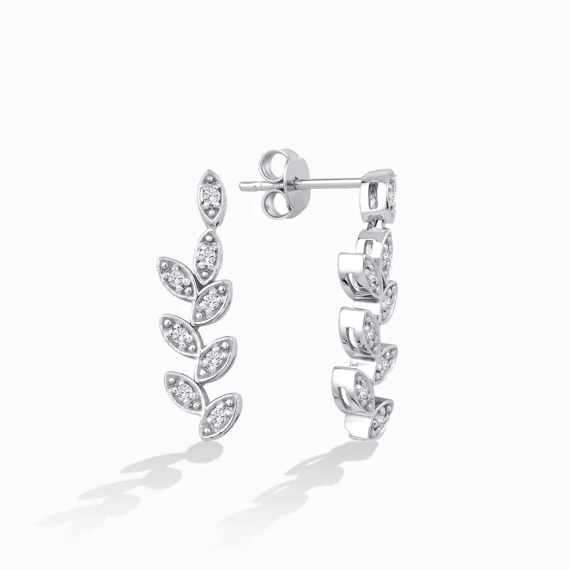 0.19 ct Pırlanta Küpe