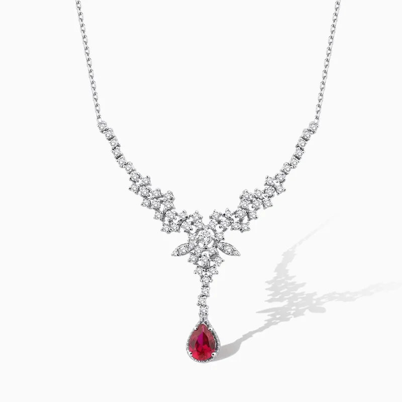 1.81 ct Yakut Kolye