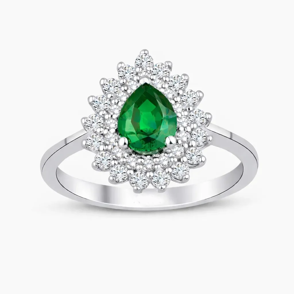 0.99 ct Zümrüt Yüzük