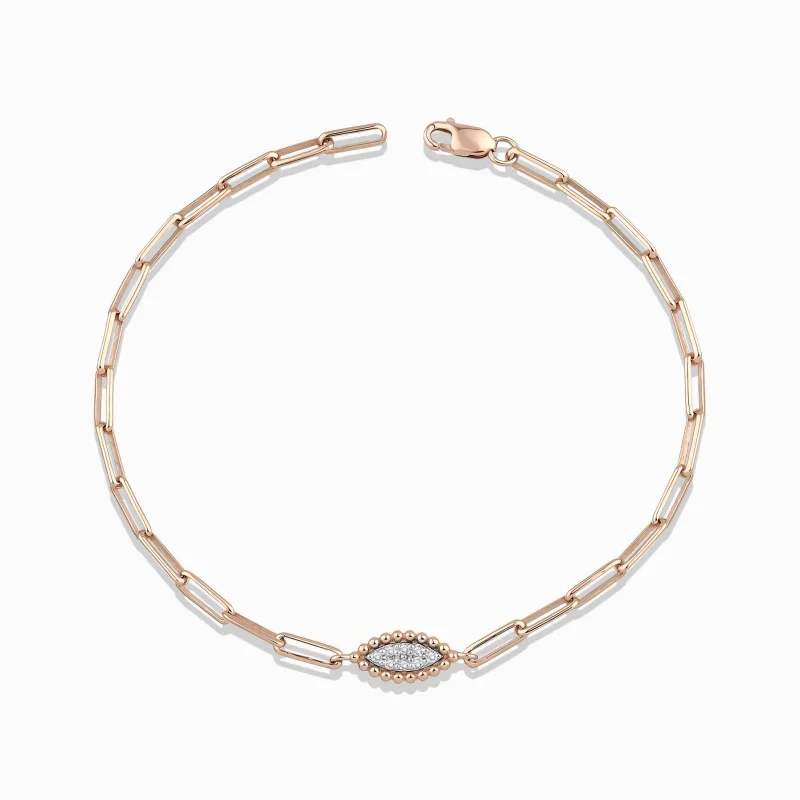 0.06 ct Pırlanta Bileklik — Rose Altın