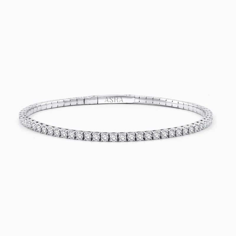 2.78 ct Pırlanta Su Yolu Bileklik