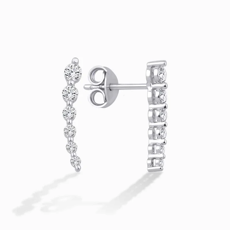 0.45 ct Pırlanta Küpe