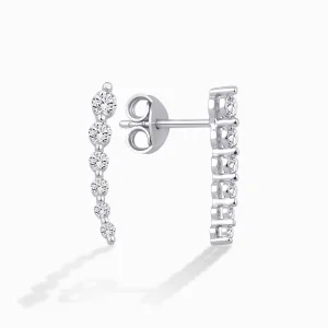 0.45 ct Pırlanta Küpe