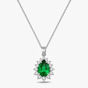 0.52 ct Zümrüt Kolye