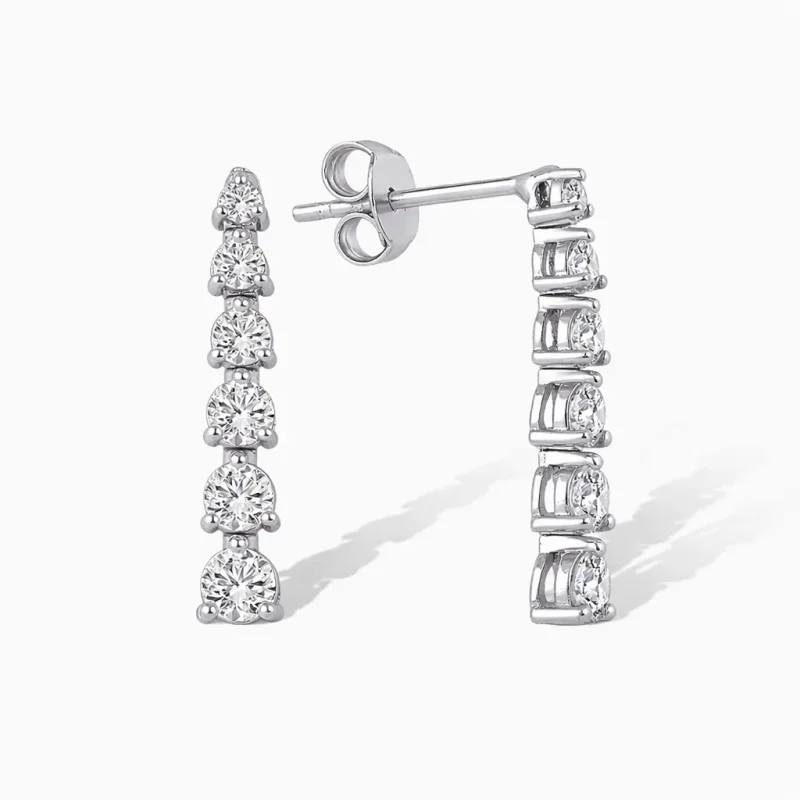1.04 ct Pırlanta Küpe