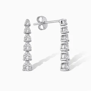 1.04 ct Pırlanta Küpe