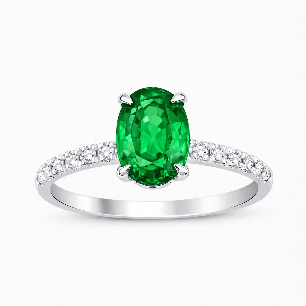 1.24 ct Zümrüt Yüzük