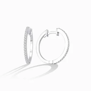 0.30 ct Pırlanta Halka Küpe