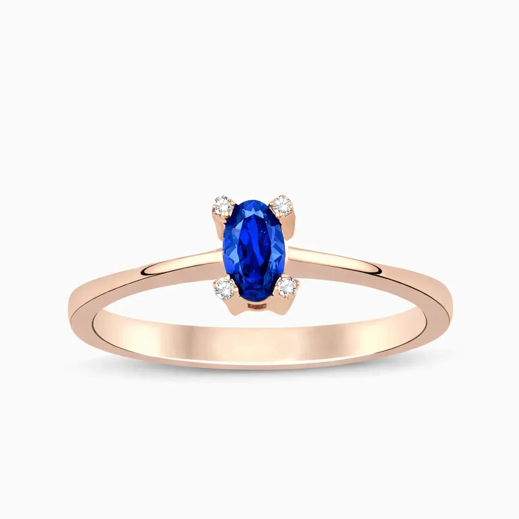 0.24 ct Safir Yüzük
