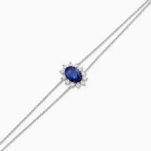 0.54 ct Safir Bileklik