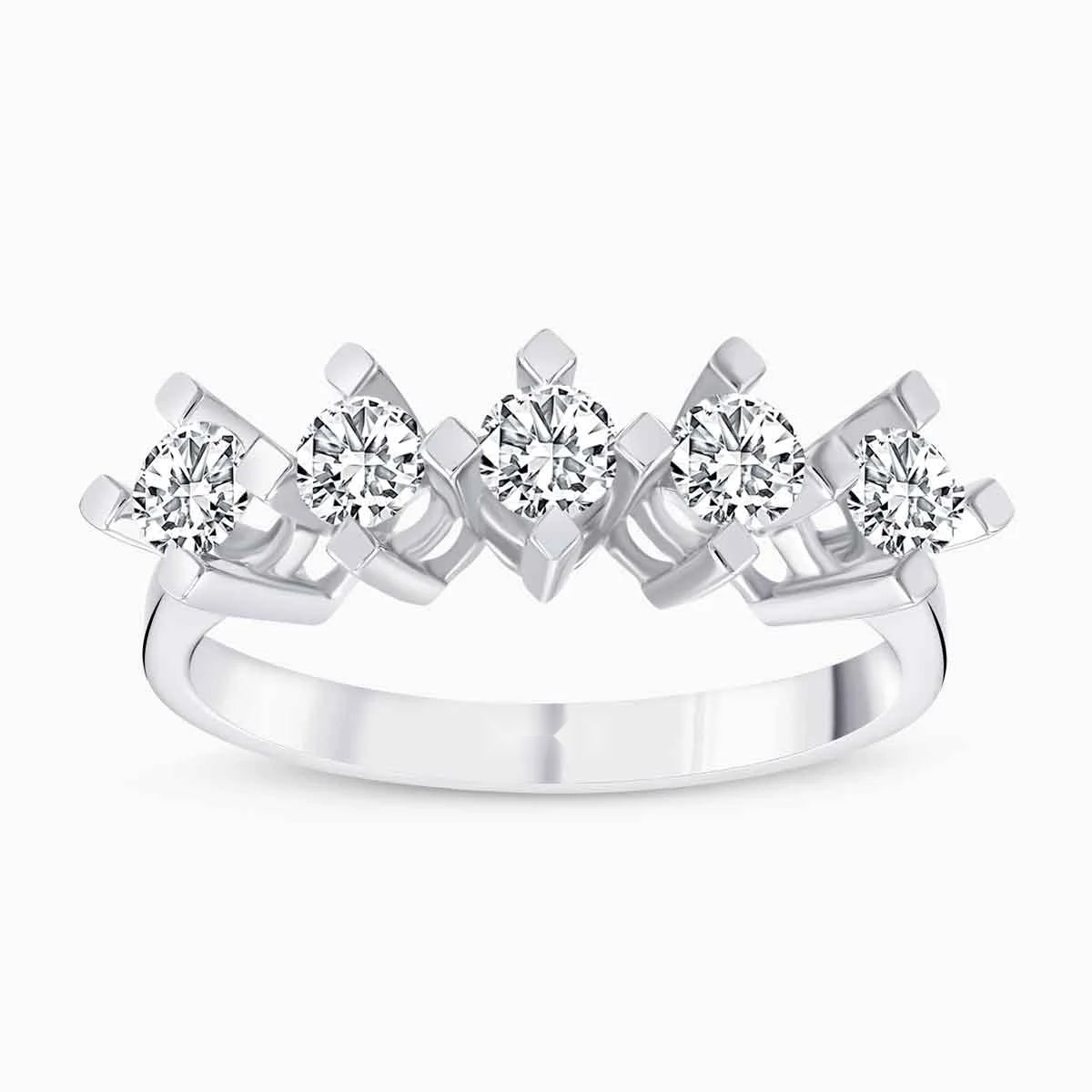 0.75 ct Pırlanta Beştaş Yüzük
