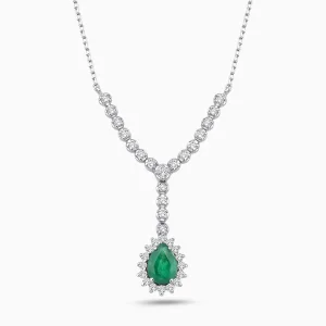 1.17 ct Zümrüt Kolye