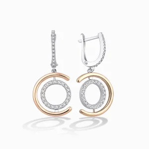 0.46 ct Pırlanta Küpe