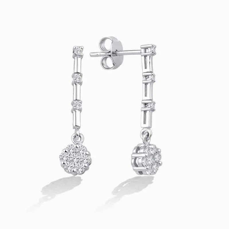 0.40 ct Pırlanta Küpe