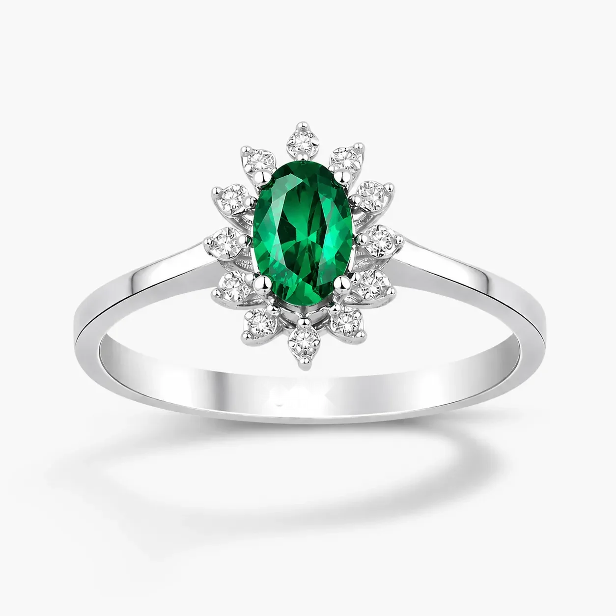 0.39 ct Zümrüt Yüzük
