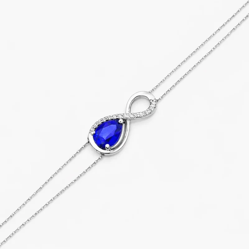 0.89 ct Safir Bileklik